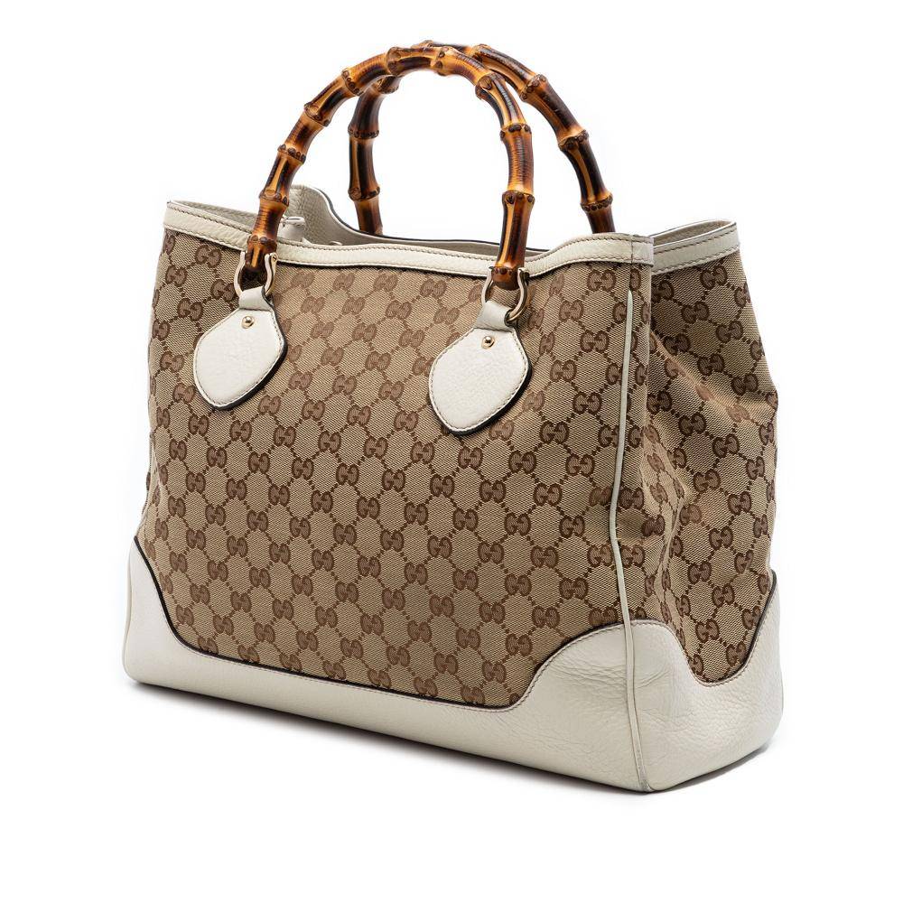 Gucci Vintage Gucci Bamboo L 30cm x W 36cm x D 15cm - Håndtasker hos Magasin