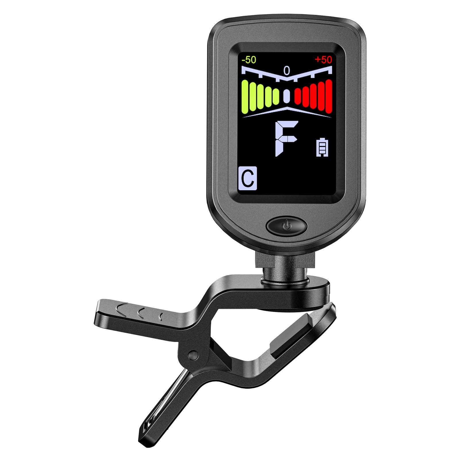 Ny Bee Clip-on Gitarrstämmare Svart GT20 svart