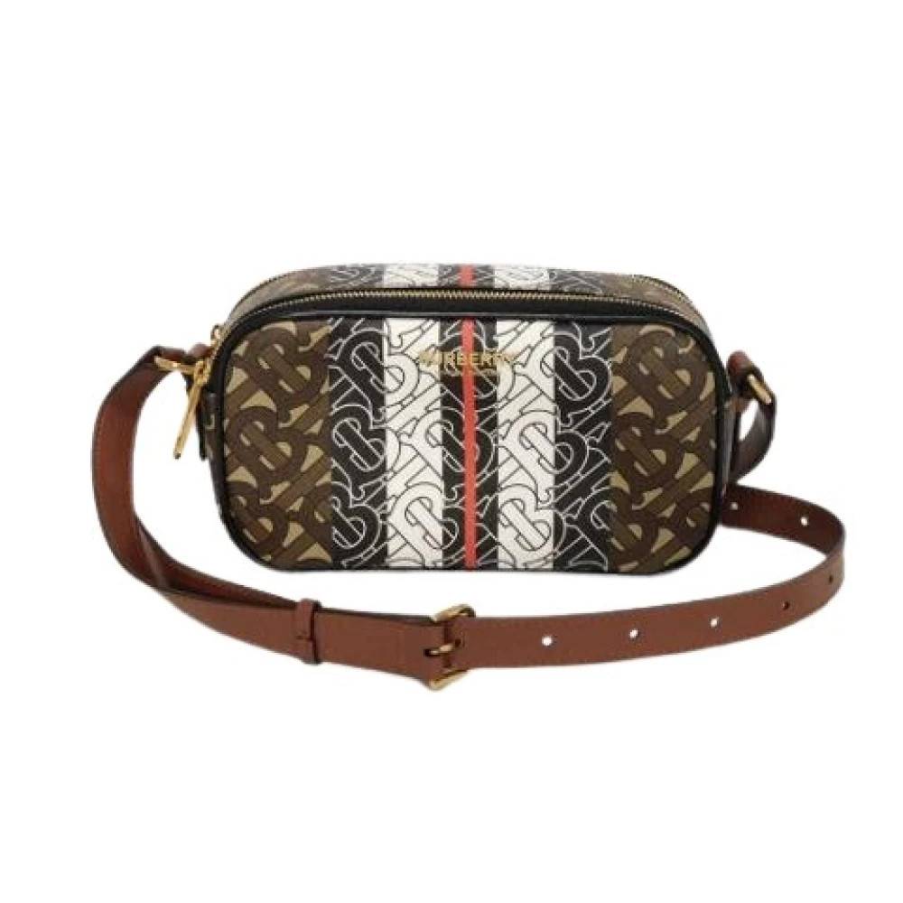 Burberry Vintage Pre-owned Canvas Skuldertaske - Vintage - Dame - Flerfarvet - ONE SIZE - Uld