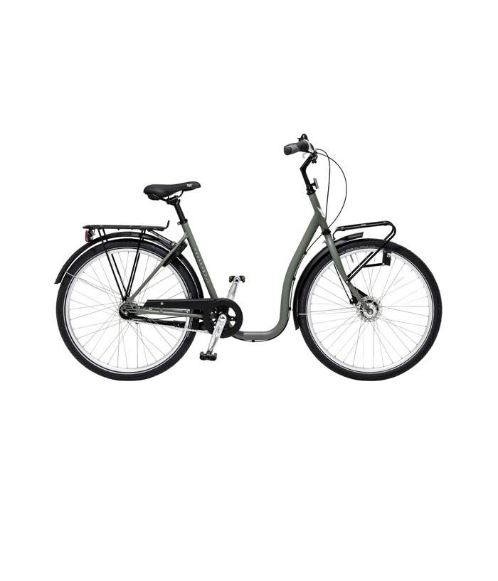 Damcykel Skeppshult Dela 26″ 7s, Oliv Matt