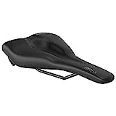 SQlab GmbH 610 Ergolux Active 2.1, Cykelsadel MTB Tour, Unisex Vuxen, Svart, 15 cm
