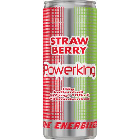 Powerking Strawberry 25cl