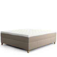 Jensen Supreme kontinentalsäng - Färgval/Beige/Grå/Mörkgrå/Ljusblå/Mörkblå