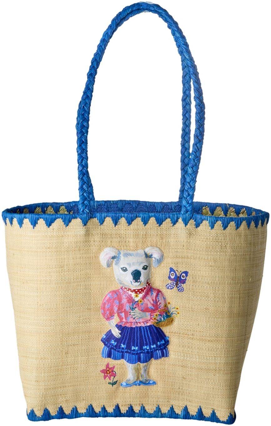RICE Taske 30x28 cm, Nathalie Lété/Blå