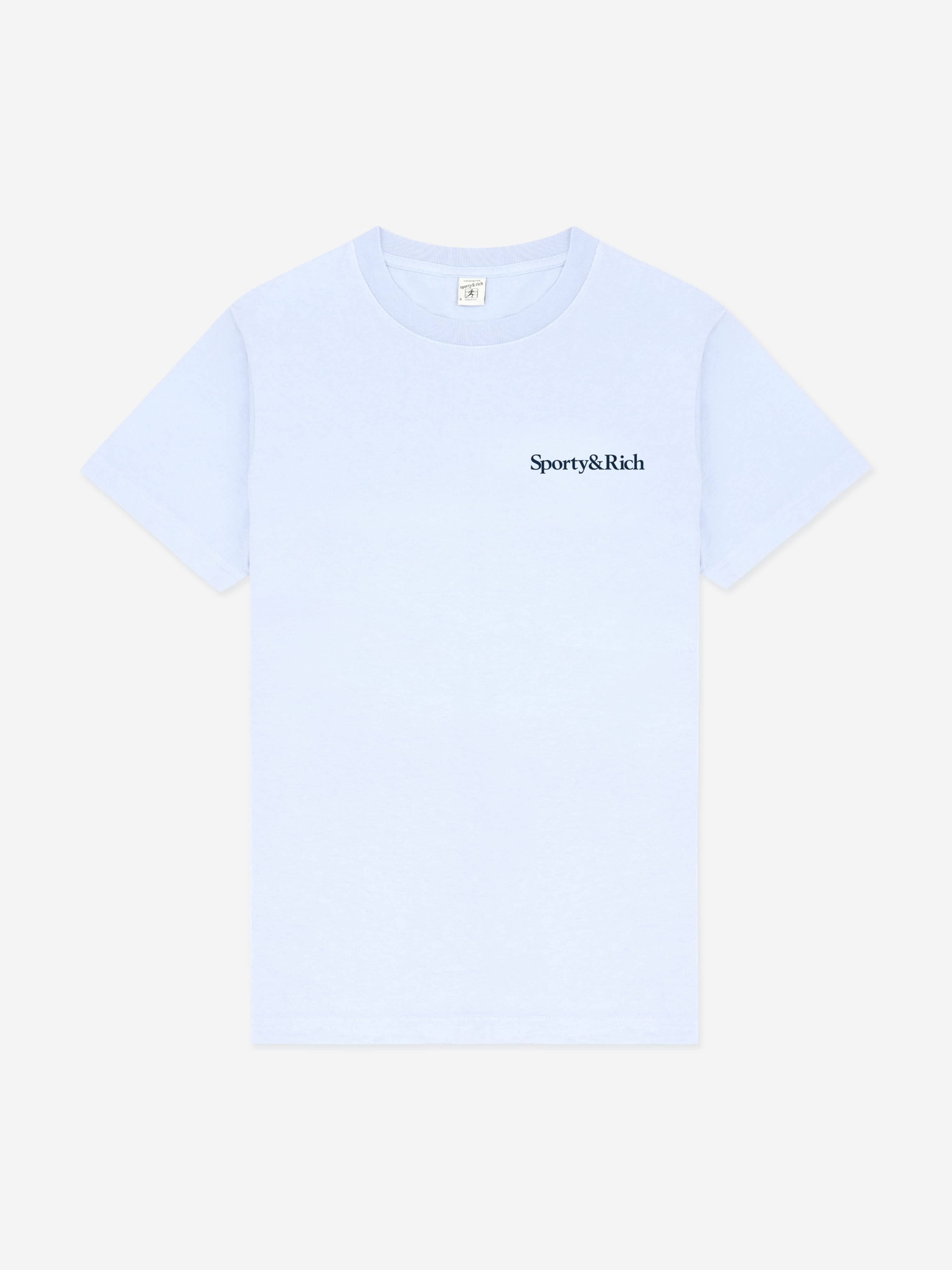 Sporty & Rich Kids Play Tennis T-Shirt in Blue - Multicoloured / 8 - 10 Yrs (8 - 10 Yrs)