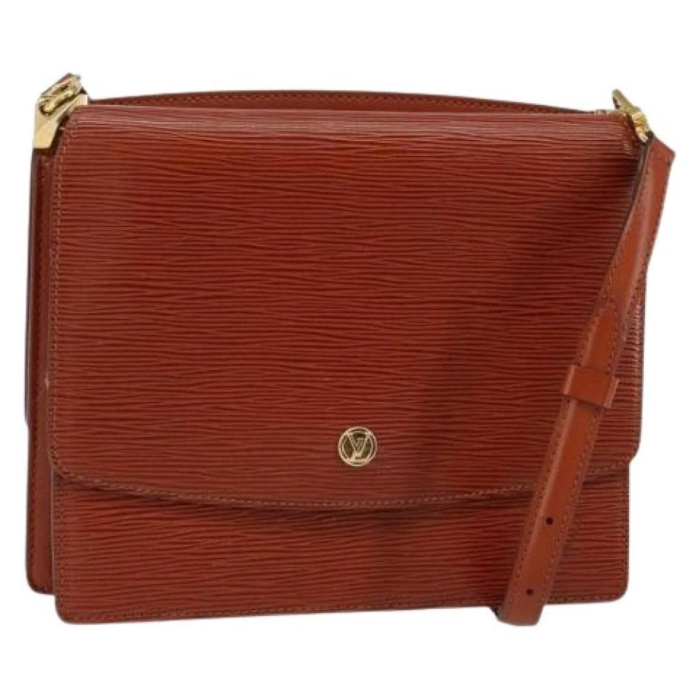 Louis Vuitton Vintage Pre-owned Vintage Cross Body Taske - Vintage - Dame - Brun - ONE SIZE - Læder