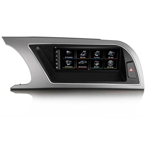 Erisin 8,8 tums Android 12 bilradio GPS-navigator för Audi A5 (2009–2016) bilmultimedia stöder IPS-skärm OEM Bluetooth DAB trådlös Carplay Android Auto USB DVR TPMS SWC WiFi 4 GB RAM 64 GB ROM