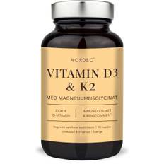 Nordbo Vitamin D3 & K2 90 st