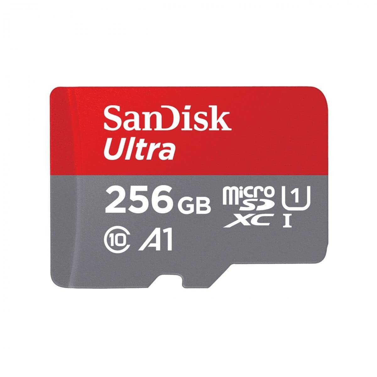 SanDisk Ultra microSD 256 GB MicroSDXC UHS-I Klass 10