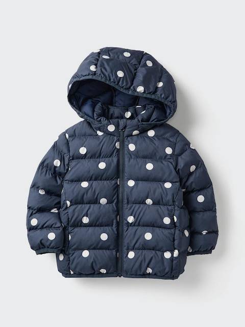 Uniqlo - Puffertech Washable Parka (printed) - Navy - 12-18 Months (80cm)
