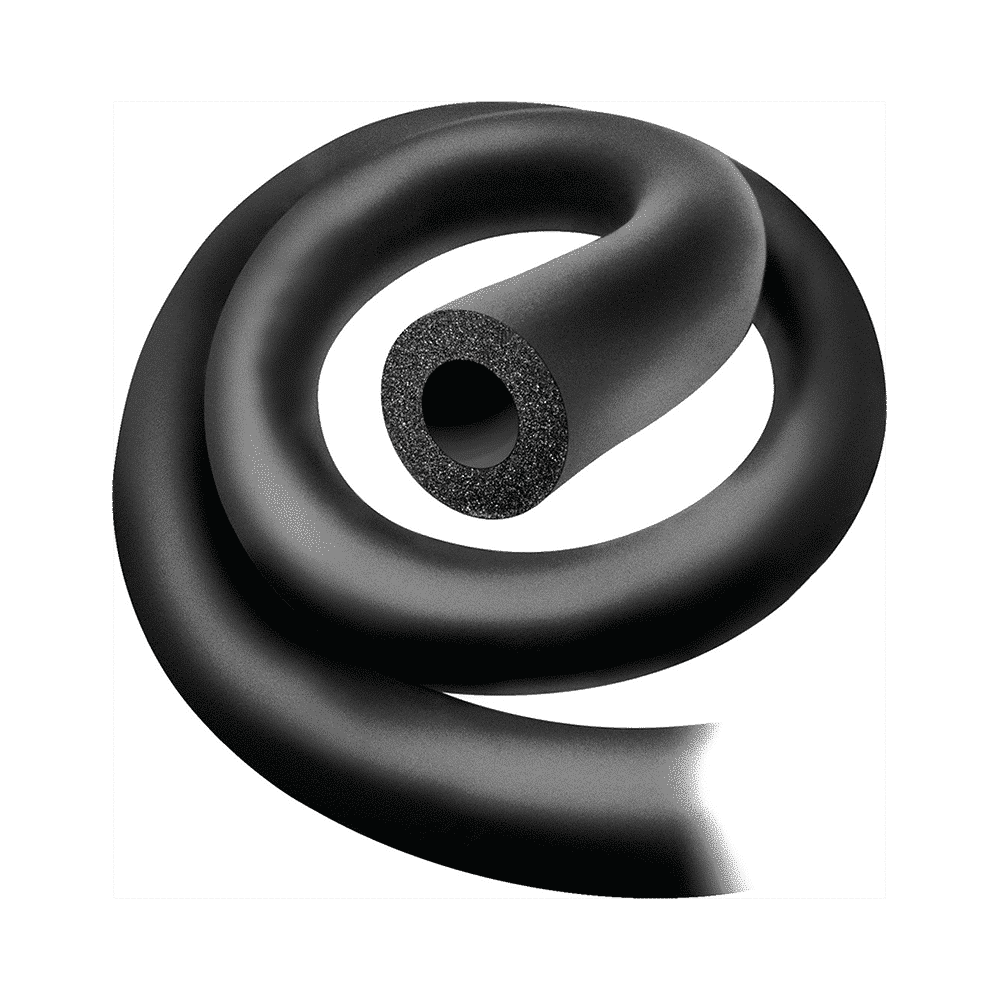 K-Flex ECO Black højtemperatur rørisolering +130gr. - Meter pris - 22x13 mm
