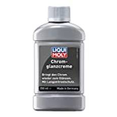 LIQUI MOLY Lackpflege Chromglanzcreme, Art.-Nr.1529 I 250 ml Chrompolitur Auto zur Reinigung & Chrompflege I Entfernt Blindstellen & Rost an Chromteilen I Langzeit-Korrosionsschutz & Glanz