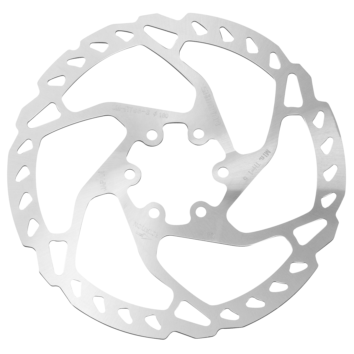 Bremseskive Shimano Deore/LX 160mm 6-bolt.