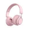 Cool Earcups Bt06C Wireless Gaming Headset with Microphone USB Rgb Lighting Effect - Wireless / Pink / BT06C