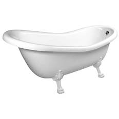 Royal Victoria 170x80 badekar - Hvid