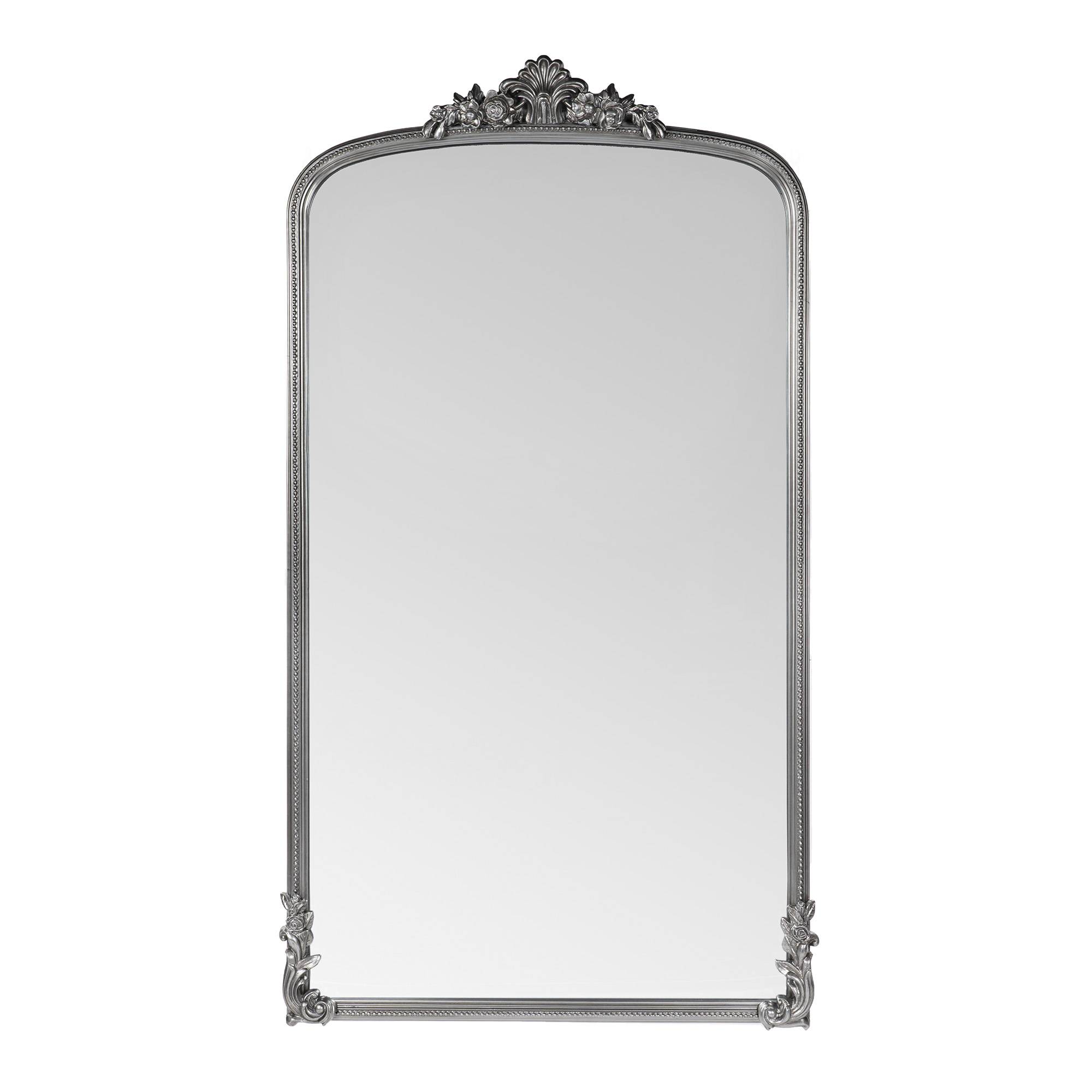 Helkroppsspegel 100x180cm Valvformad Silver Mary | Helkroppsspegel | Vesani
