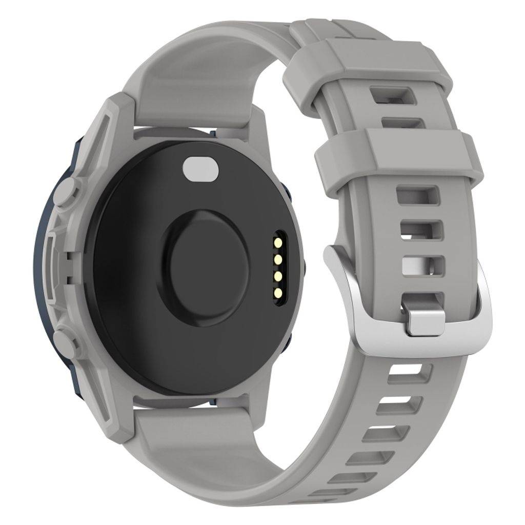 Garmin Forerunner 955 / 255 / 745 Urrem i Silikone - Grå
