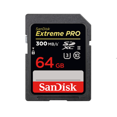 SANDISK SD-XC Extreme Pro 64GB / 300 Mb/s