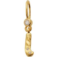 Maanesten I Alphabet Pendant Dam Hängsmycken Stl. - Från Magasin - Gold (I)