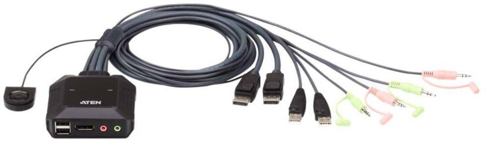 Aten 2-Port KVM Switch.