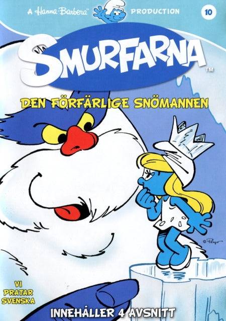 DVD - Smurfarna # 10: Den förfärlige snömannen (Beg)
