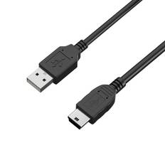 Câble pour Leica M Monochrom - Phonillico - MINI USB/USB 2.0 - 1m - Noir - Compatible avec plusieurs modèles