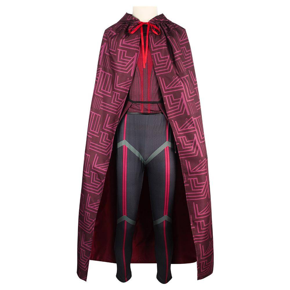 Film Amerikanskt drama Wanda Vision cos-dräkt Scarlet Witch Scarlet Witch cosplay-kostym cm pink