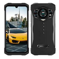 DOOGEE S98, Robustes 4G IR Nachtsicht-Smartphone, Helio G96 Octa Core 8GB + 256GB, 64MP Kamera (20MP Infrarot) + 16MP, Android 12 6.3" LCD FHD+, 6000mAh Akku Kabelloses Aufladen NFC Schwarz