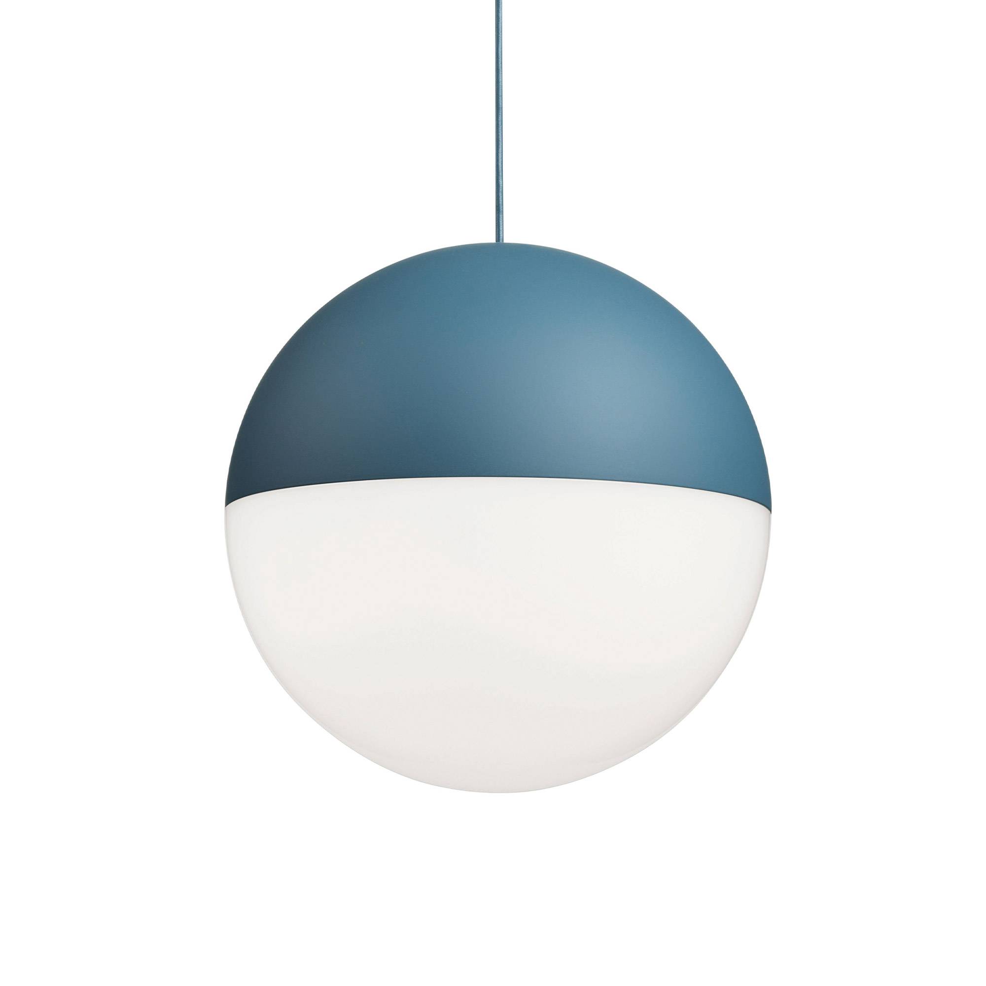 Flos - String Light Round Blue - Pendellampor - Michael Anastassiades - Svart