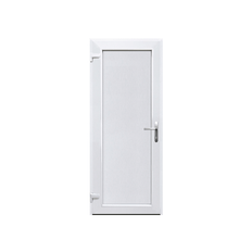 Plast Udhusdør - Panel 98 x 210 Højre Ud (HU)