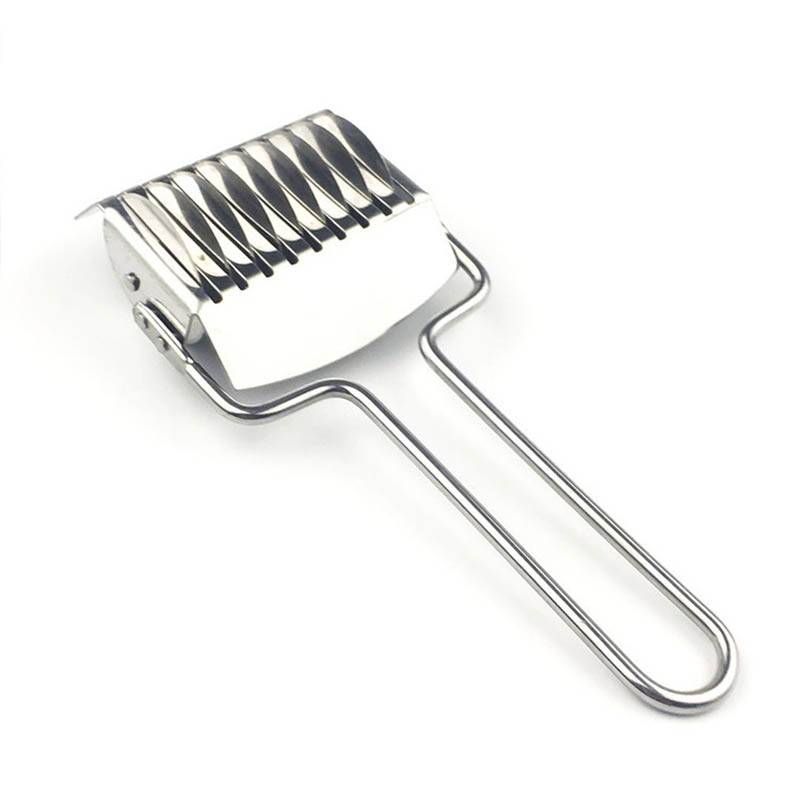 Pressmaskin halkfritt handtag köksprylar spaetzle makers nudlar skär kniv 1pc manuell sektion schalottenlökskärare