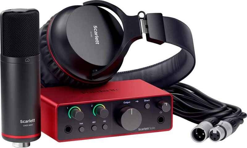 Focusrite Scarlett Solo Studio 4th Generation