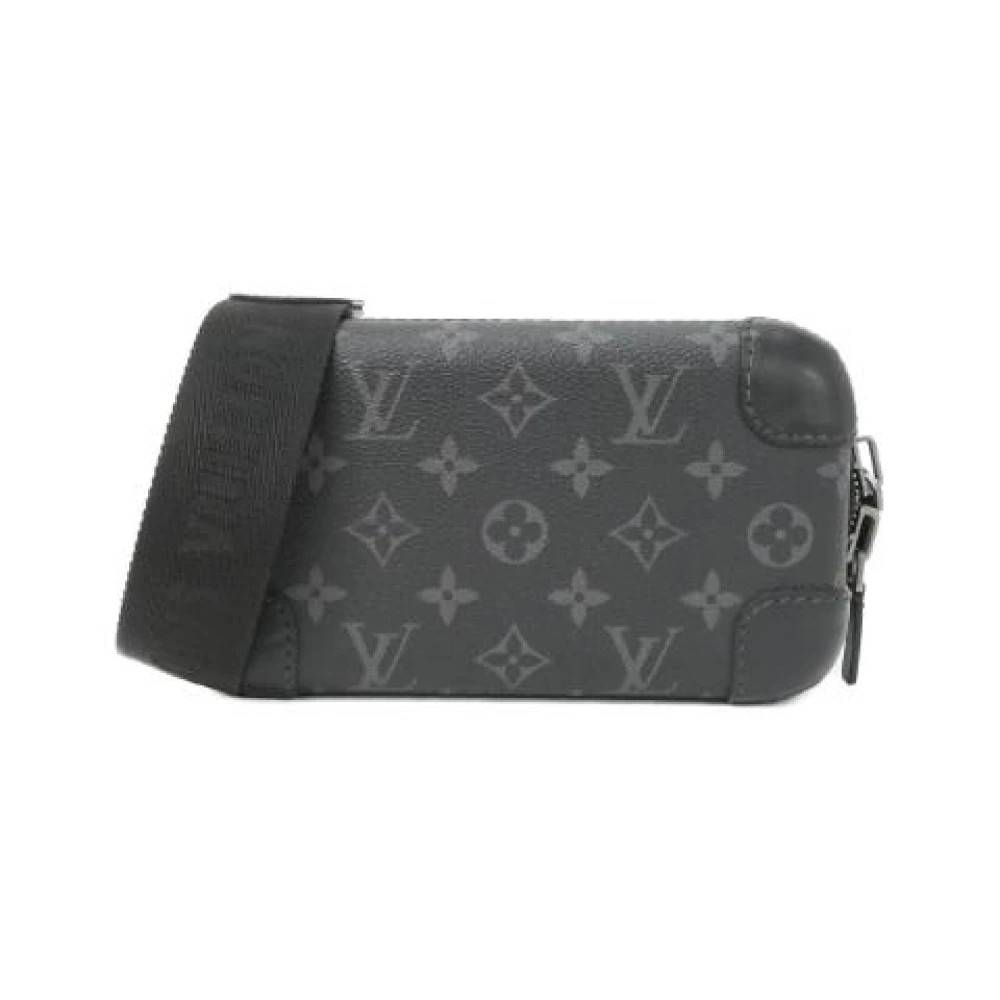 Louis Vuitton Vintage - Pre-owned Monogram Eclipse Axelremsväska Vintage - Herr - ONE Size -