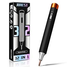 JOREST Precisionsskruvmejselsats, 32-i-1, bärbar, med Torx, stjärnskruvmejsel P2/P5, Triwing Y000, för iPhone, PC, Switch, PS4, PS5, Macbook, Laptop, glasögon, klockor, julklapp