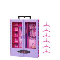 Fashionistas Ultimate Closet With 6 Hangers Toys Dolls & Accessories Doll House Accessories Multi/patterned Barbie