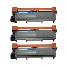 Brother TN 660 BK combo pack 3 stk - Sort 7800 sider - Kompatibel Toner