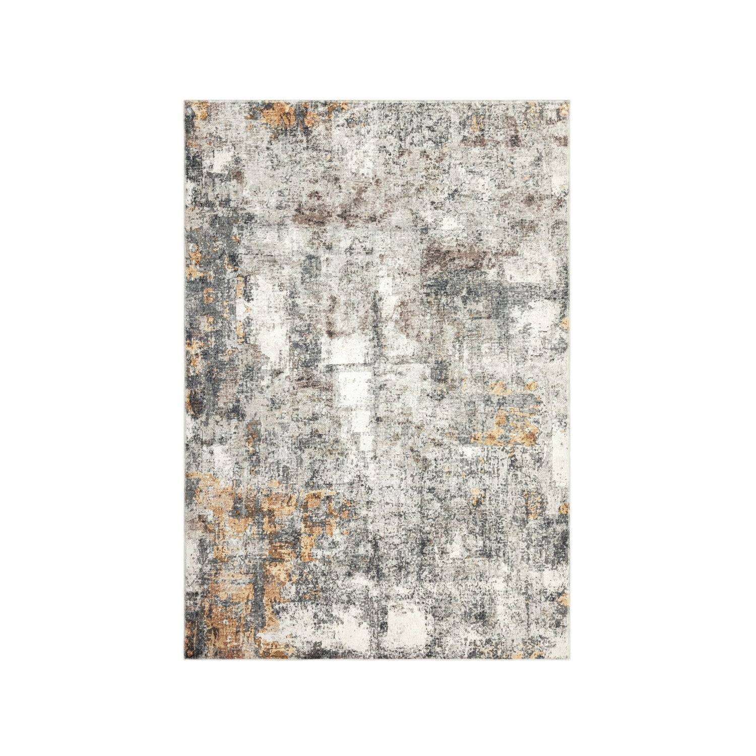 Elegantica 329 Tæppe Abstrakt Akvareldesign I Terracotta - 230 x 330 cm