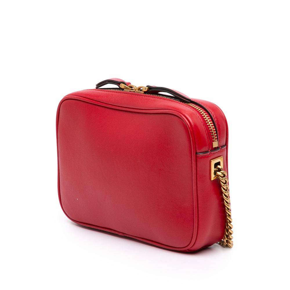 Valentino Vintage Shoulder Bag Stl. - Axelremsväskor Från Magasin - Red (L 13cm x W 18cm x D 4.50cm)