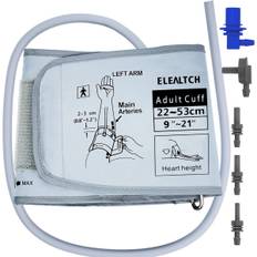 Ekstra Stor Manchet Kompatibel med Omron 9201d-21201d Tommer (22-53 cm) XL Blodtryksmanchet til Voksne ARM BP Erstatningsmanchet til Stor ARM, Grå