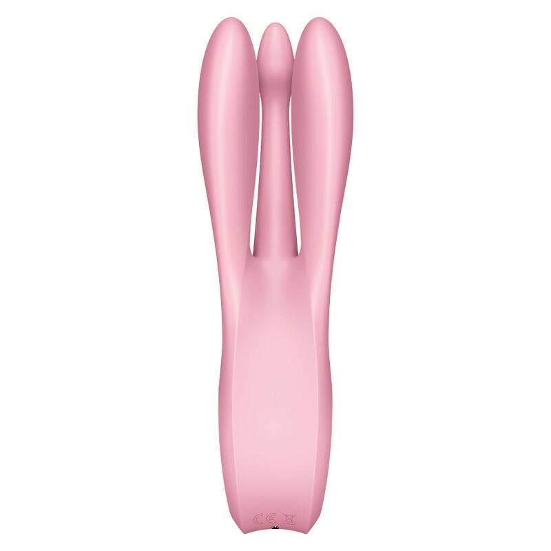 SATISFYER - THREESOME 1 VIBRATOR PINK