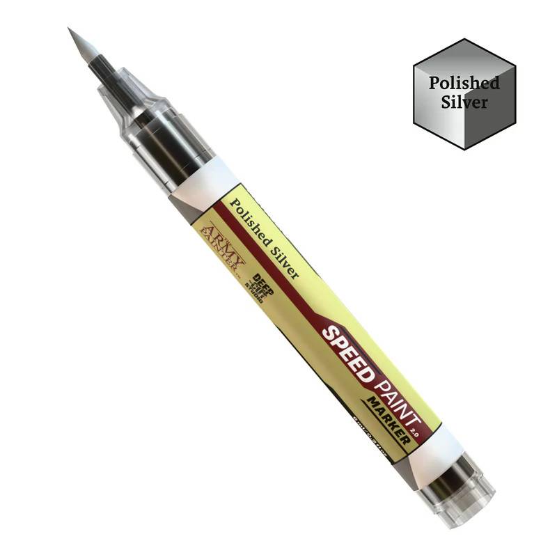 Speedpaint Marker: Polished Silver