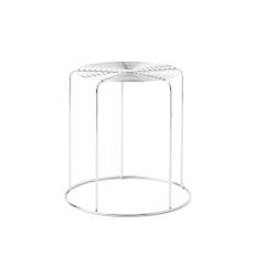 &Tradition - Wire Stool VP11, Stainless Steel - Taburetter - Verner Panton - Sølv - Metal