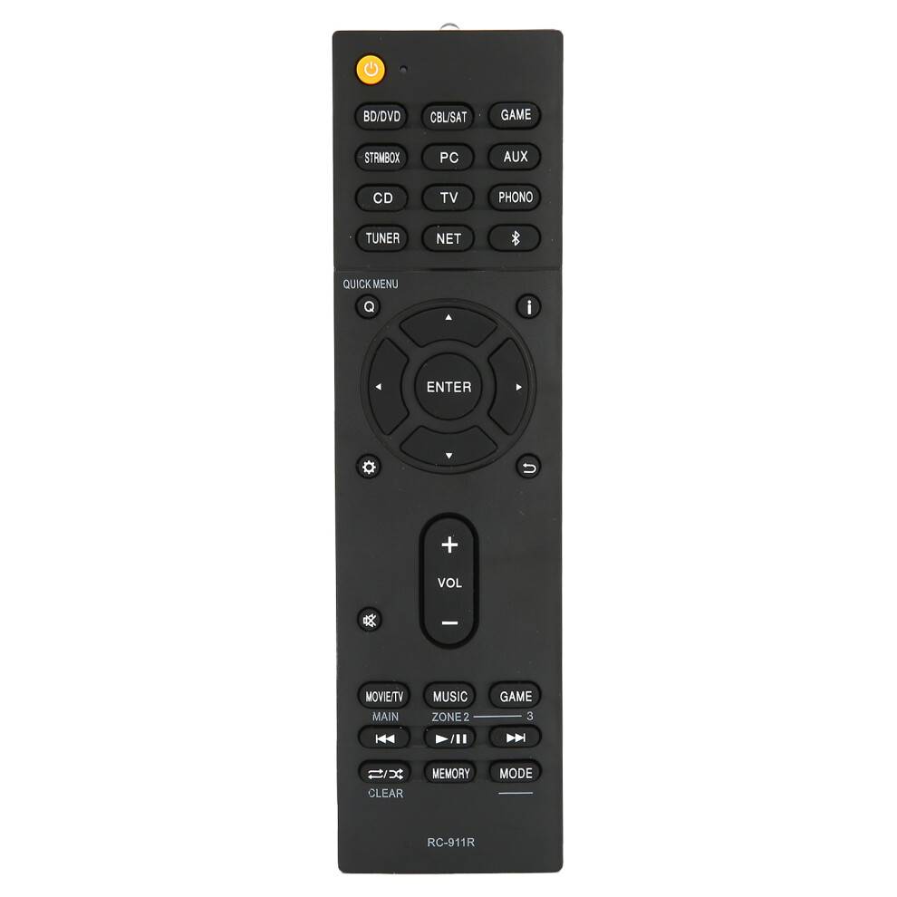 Fjernbetjening til Onkyo AV-receiver. Ingen opsætning nødvendig, ingen programmering nødvendig. Kompatibel med Sharp LCD LED TV. Bedre kvalitet.