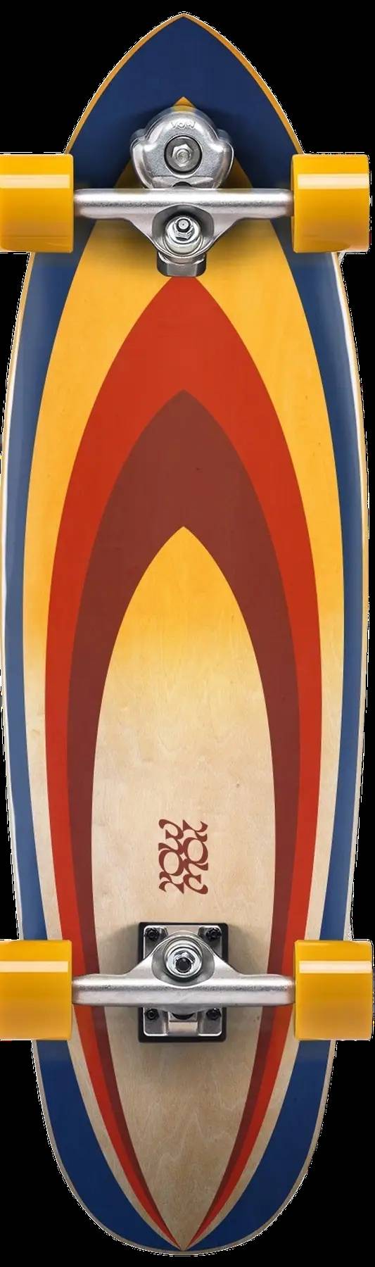 YOW - Your Own Wave J-Bay Surfskate (33" - Blå).