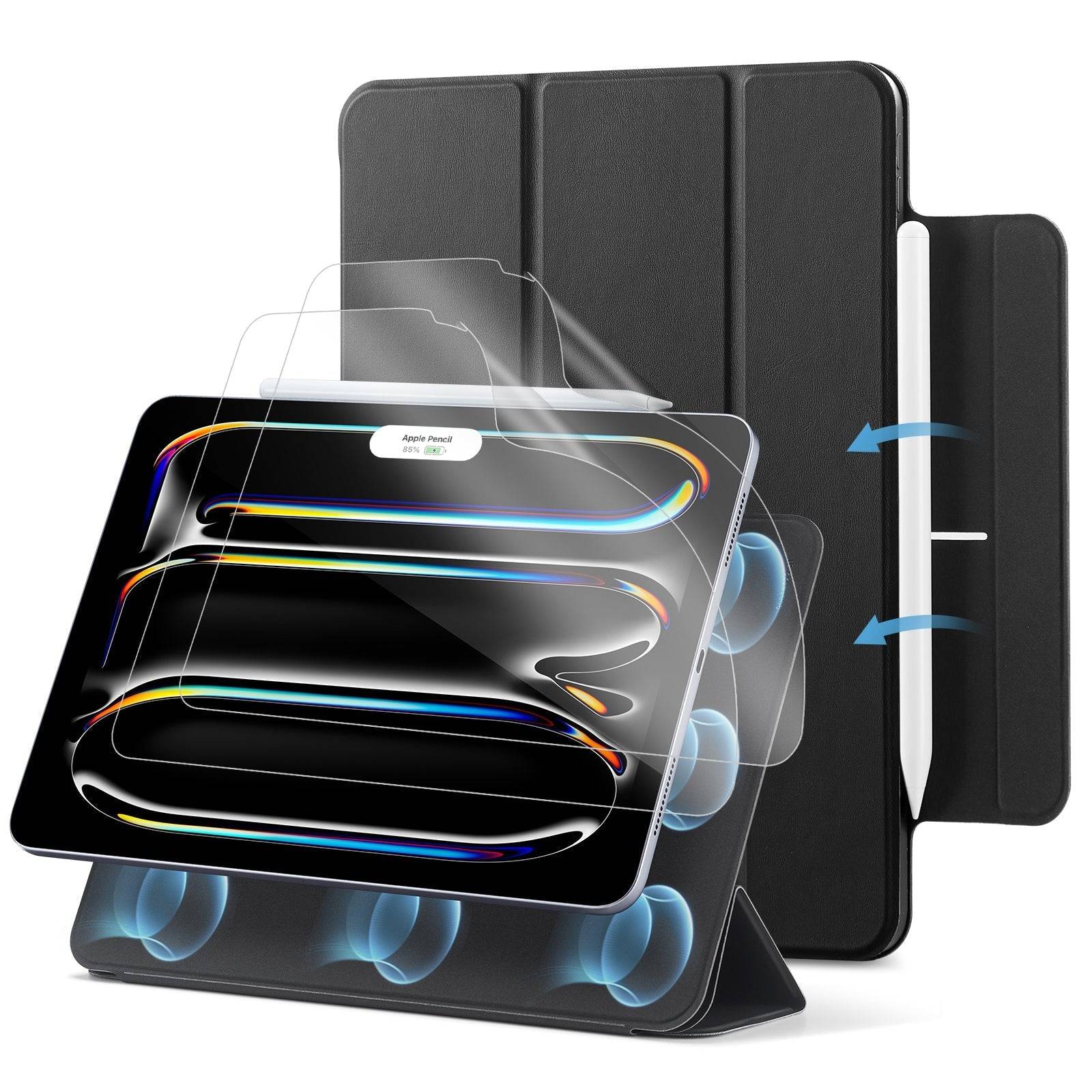 iPad Pro 11ʺ (2024) Rebound Art Bundle - Black - Black