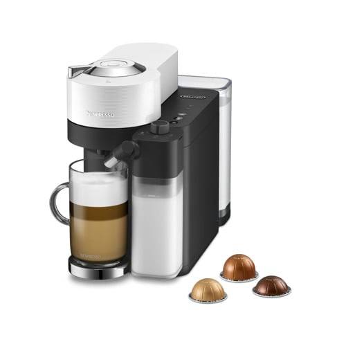 Nespresso Vertuo Lattissima Matt White & Glossy Kapselmaskin