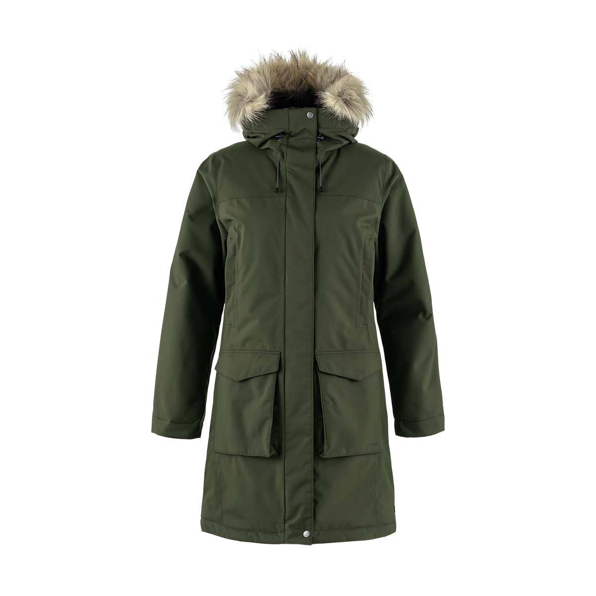 Fjällräven Nuuk Lite Parka, Dame - Grøn - XS