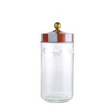 Circus Ex. Large Glass Container W/ Lid