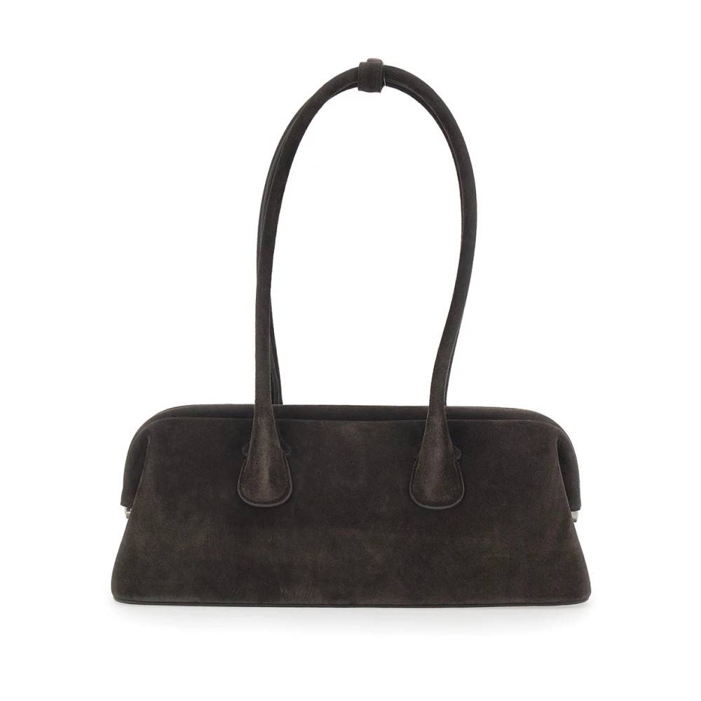 OSOI Boat Wide Skuldertaske - Tasker - Dame - Brun - ONE SIZE - Uld