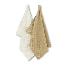 Jakobsdals Medevi Kökshandduk 2-pack 2x50x70, Beige